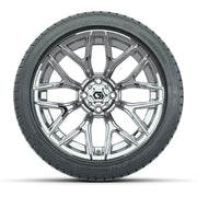 GTW Monaco Chrome 16 in Wheels with 225/40-R16 Mamba Street Tires – Full Set