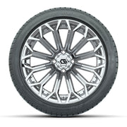 GTW Phantom Chrome 16 in Wheels with 225/40-R16 Mamba Street Tires – Full Set