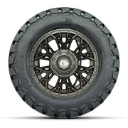 GTW® Stellar Matte Bronze 12 in Wheels with 22X10-12 Timberwolf All-Terrain Tires – Full Set