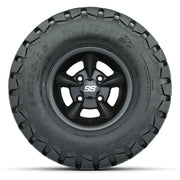 GTW Godfather Matte Gray 10 in Wheels with 22x10-10 Timberwolf All-Terrain Tires – Full Set