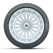 GTW Blur Gloss White 16 in Wheels with 225/40-R16 Mamba Street Tires – Full Set
