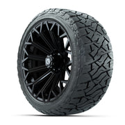 GTW Phantom Gloss Black 16 in Wheels with 225/40-R16 Maverick Hybrid Tires – Full Set