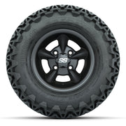 GTW Godfather Matte Gray 10 in Wheels with 20x10-10 Predator All-Terrain Tires – Full Set