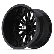 Viper Ultra-Wide 14 inch GTW golf cart wheel - Glossy Black