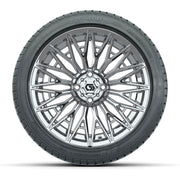 GTW Blur Chrome 16 in Wheels with 225/40-R16 Mamba Street Tires – Full Set