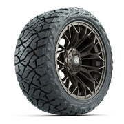 GTW Stellar Matte Bronze 15 in Wheels with 23x10.00-R15 Maverick All-Terrain Tires – Full Set