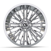 Viper Ultra-Wide 15 inch GTW golf cart wheel - Chrome