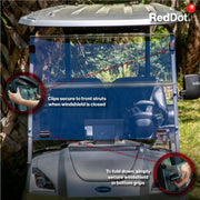 RedDot Star EV Sirius Clear Impact modified Folding Windshield
