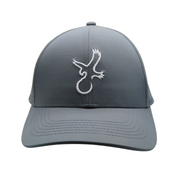 Grey/White Eagle Performance Hat