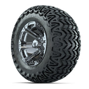 GTW Specter Chrome Wheels with 23in Predator A-T Tires - 12 Inch