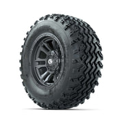 GTW® Shogun Gunmetal 12 in Wheels with 23X10.00-12 Rogue All-Terrain Tires – Full Set