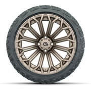 GTW Phantom Matte Bronze 16 in Wheels with 225/40-R16 Maverick Hybrid Tires – Full Set