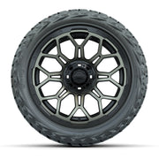 GTW Bravo Matte Bronze 15 in Wheels with 23x10.00-R15 Maverick All-Terrain Tires – Full Set