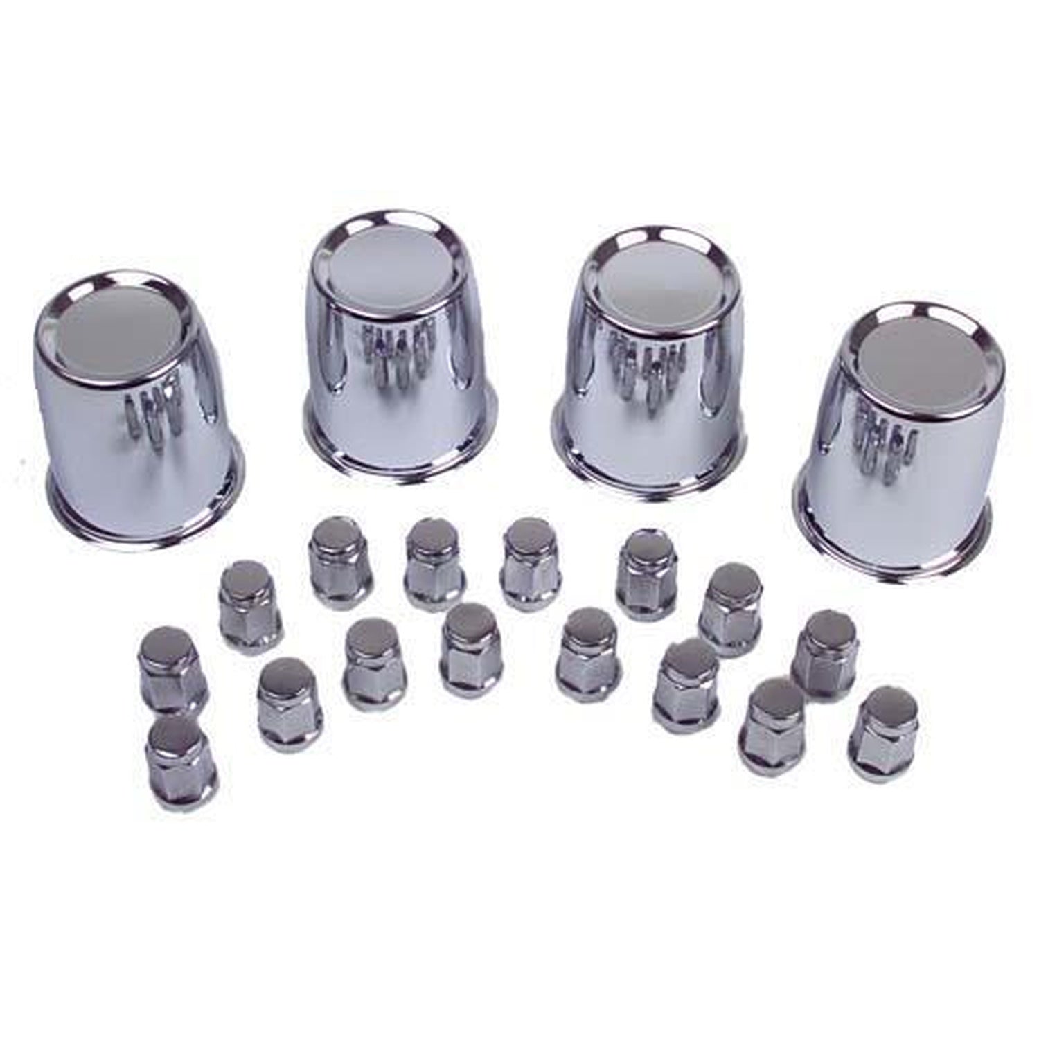 Yamaha Chrome Wheel Dress-Up Kit (12mm Metric)
