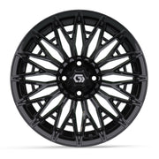 Blur 16 inch GTW golf cart wheel - Gloss Black