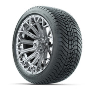 GTW Phantom Chrome 16 in Wheels with 225/40-R16 Mamba Street Tires – Full Set