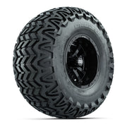 GTW Storm Trooper Black Wheels with 22in Predator A-T Tires - 10 Inch