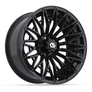 Blur 16 inch GTW golf cart wheel - Gloss Black