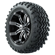 GTW 14 inch Tempest matte bronze wheels with Rogue all-terrain tires - Set of Four