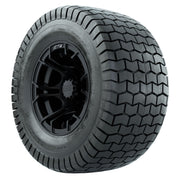 GTW 10 inch Spyder matte black wheels with Duro Soft street tires - Set of Four