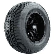 GTW 10 inch Storm Trooper black wheels with Fusion DOTstreet tires - Set of Four