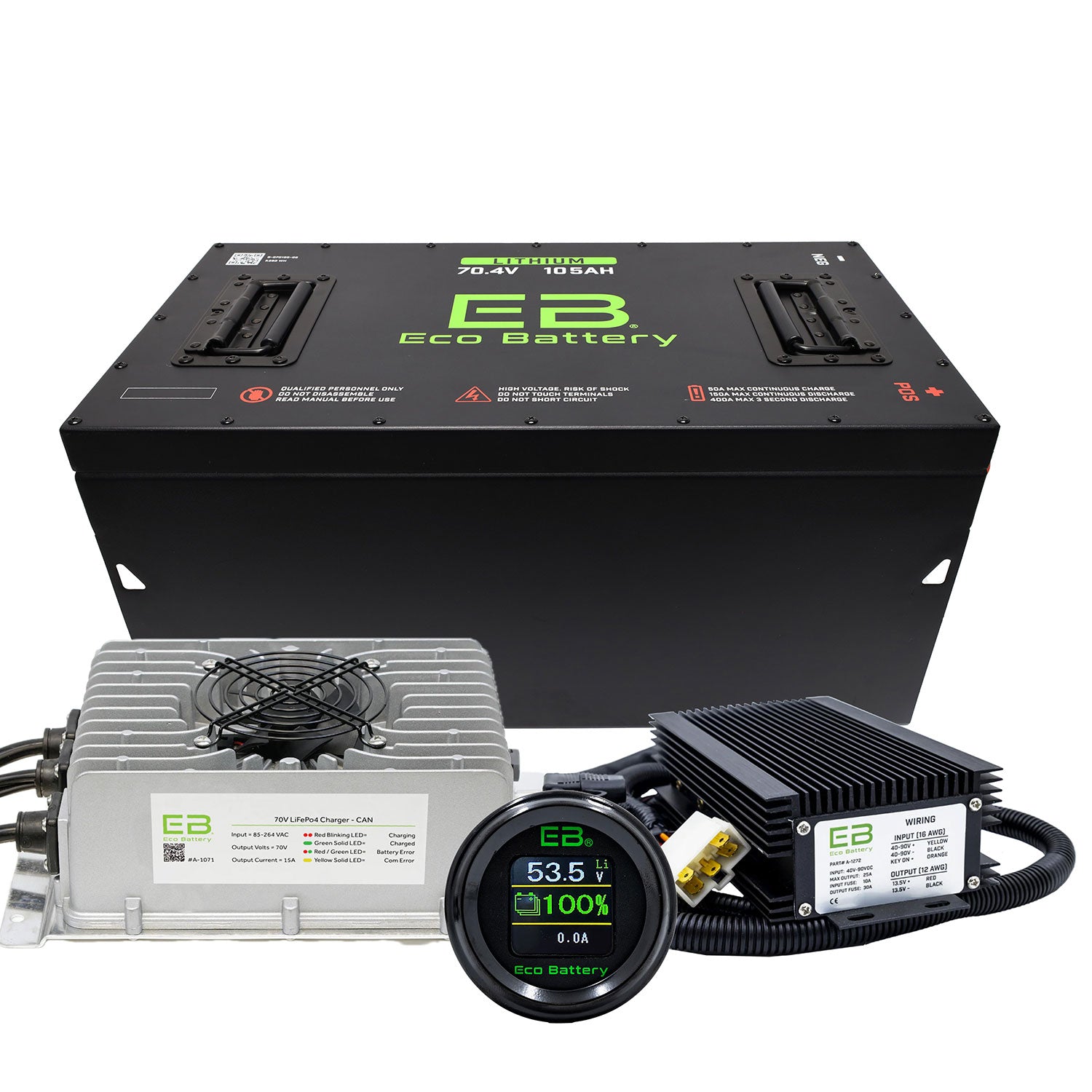 Eco Battery 70V CAN 15A Charger