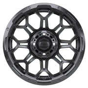 Bravo 14 inch GTW golf cart wheel - Matte Black