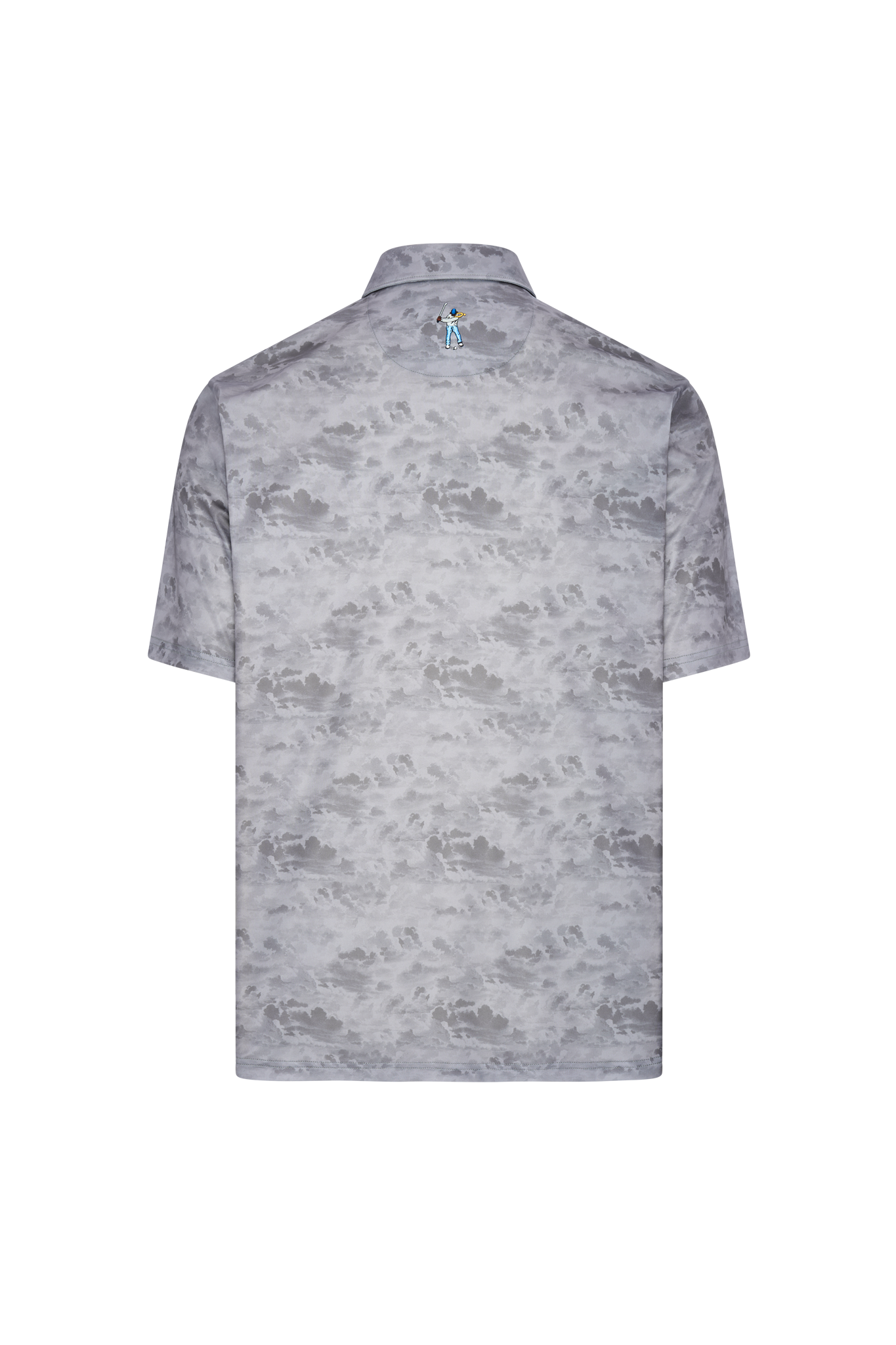 Cloud Print Signature Polo
