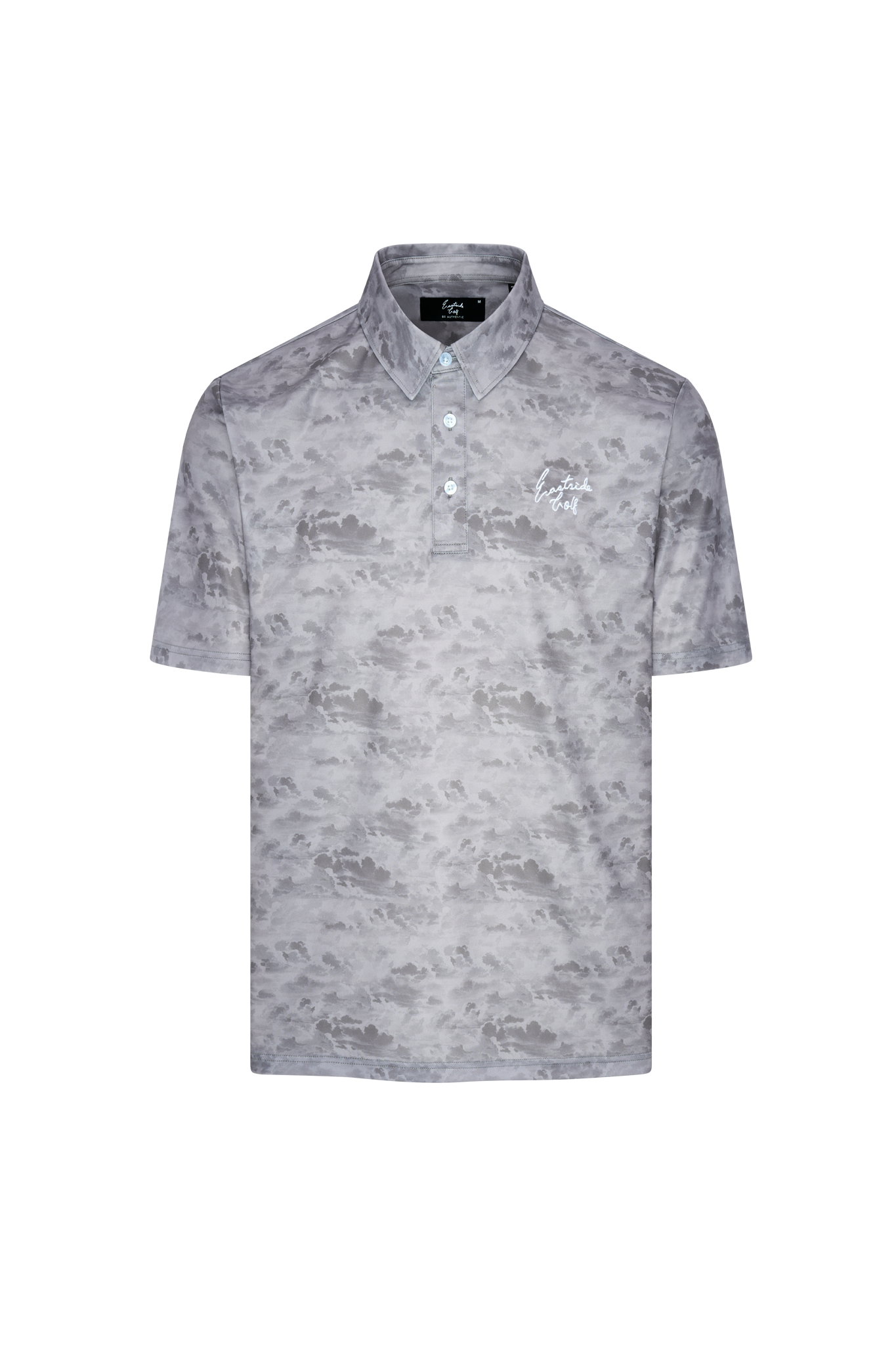 Cloud Print Signature Polo