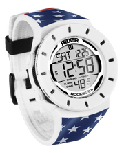 Coliseum Fit™ Forum - Patriot Edition (White/Black) Watch