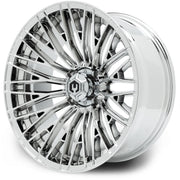 Reaper 16 inch MODZ golf cart wheel - Chrome