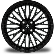 Reaper 16 inch MODZ golf cart wheel - Glossy Black