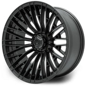 Reaper 16 inch MODZ golf cart wheel - Titanium Gunmetal