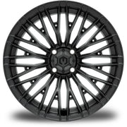 Reaper 16 inch MODZ golf cart wheel - Titanium Gunmetal