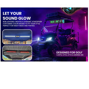 Lithium Rhino-GX500 Soundbar W/ T-Bracket