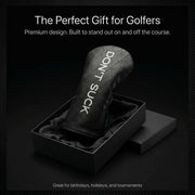 Don’t Suck™ Driver Headcover — Premium Black Diamond Quilted Fit (460cc)
