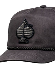 Heritage Rope Hat - Charcoal