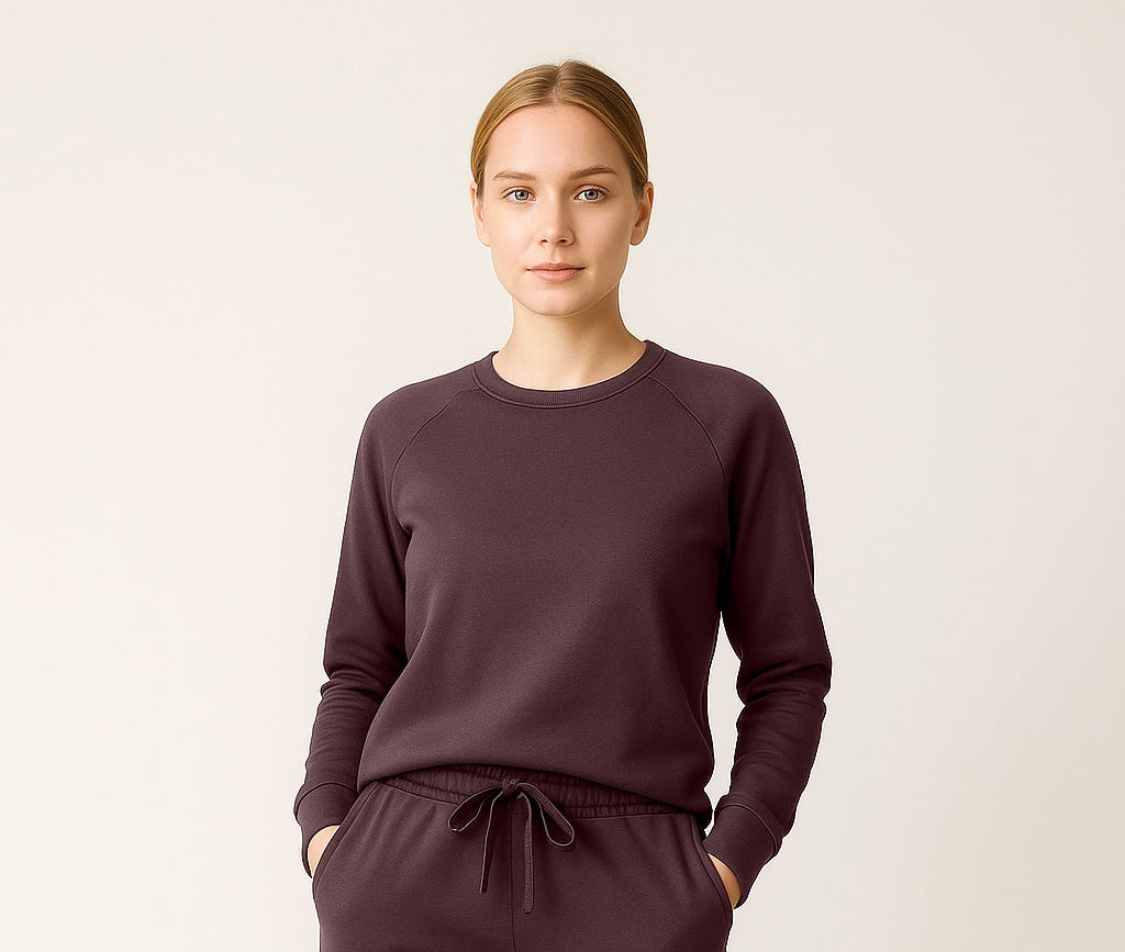 Women's The Ease Pullover - Chestnut