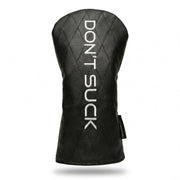 Don’t Suck™ Driver Headcover — Premium Black Diamond Quilted Fit (460cc)