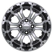 Omega 14 inch GTW golf cart wheel - Black