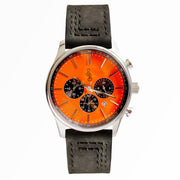 Orange and Black Chronograph