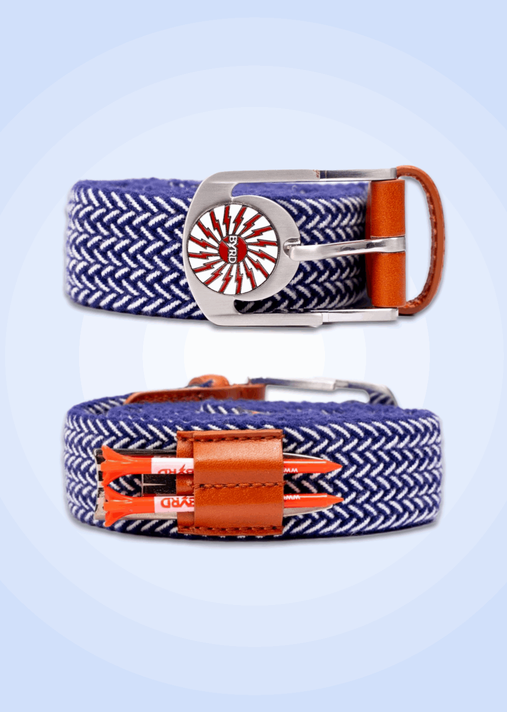 THE BRAIDED BYRD GOLF BELT - Gear Organizing Belt