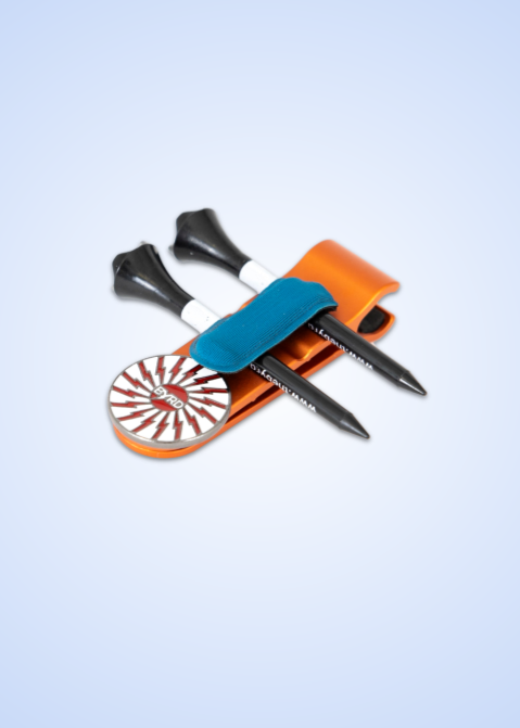 THE BYRD GOLF CLYP - Orange Oriole