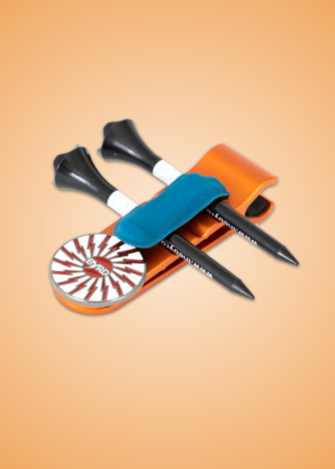 THE BYRD GOLF CLYP - Orange Oriole