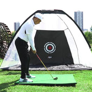 All-Weather Golf Practice Cage with Carry Bag