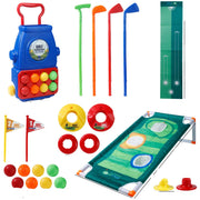 Perfect Golf Gift Kids Golf Cart Set for Holidays and Beyond