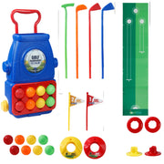 Perfect Golf Gift Kids Golf Cart Set for Holidays and Beyond