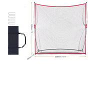 7.8x7ft Golf Practice Net: Indoor/Outdoor Driving Range