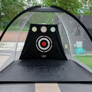 All-Weather Golf Practice Cage with Carry Bag