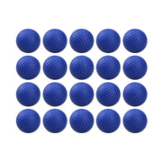 20 Pcs Color Sponge Indoor Practice PU Foam Golf Balls